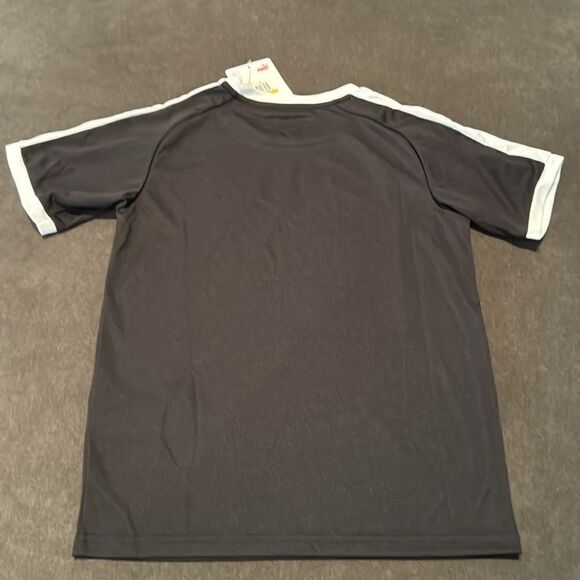 Puma Kids Unisex Black & White Soccer Jersey Junior Size M NWT - Picture 7 of 8